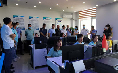 黑龍江省交通廳、**廳領(lǐng)導(dǎo)蒞臨參觀指導(dǎo)工作